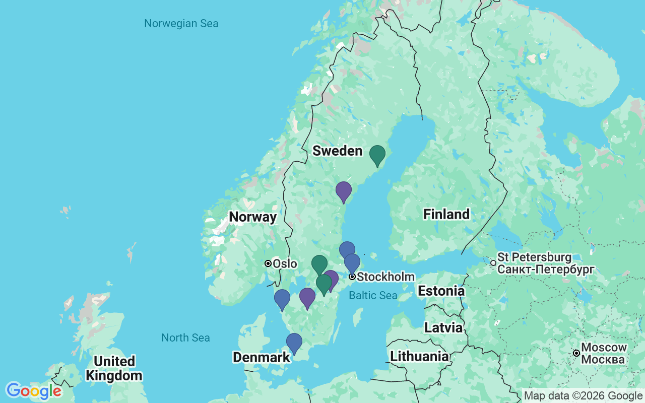 ERES Invest — every private care operator mapped across Sweden